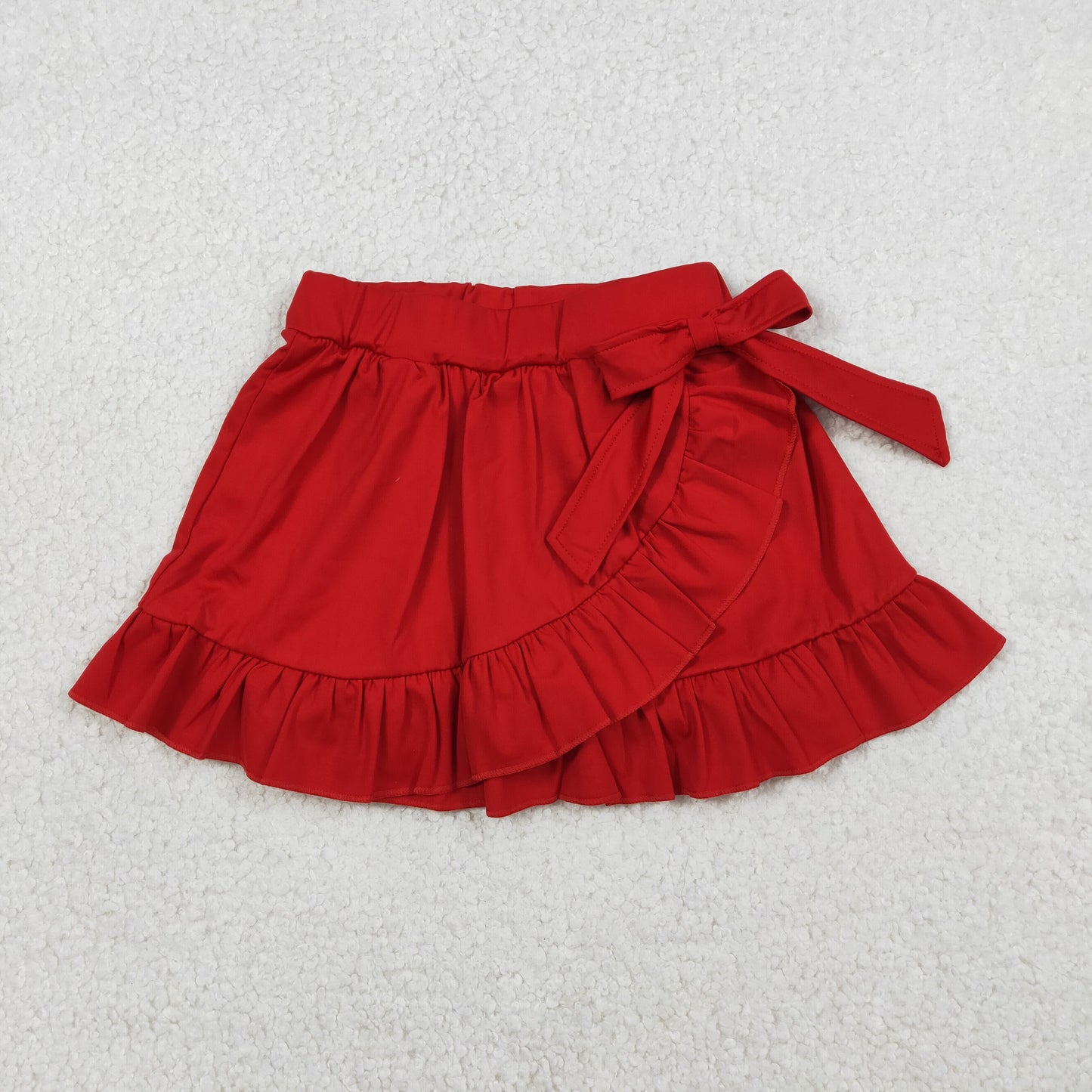 RTS NO MOQ Sibling baby girl clothes yoga solid color skirts