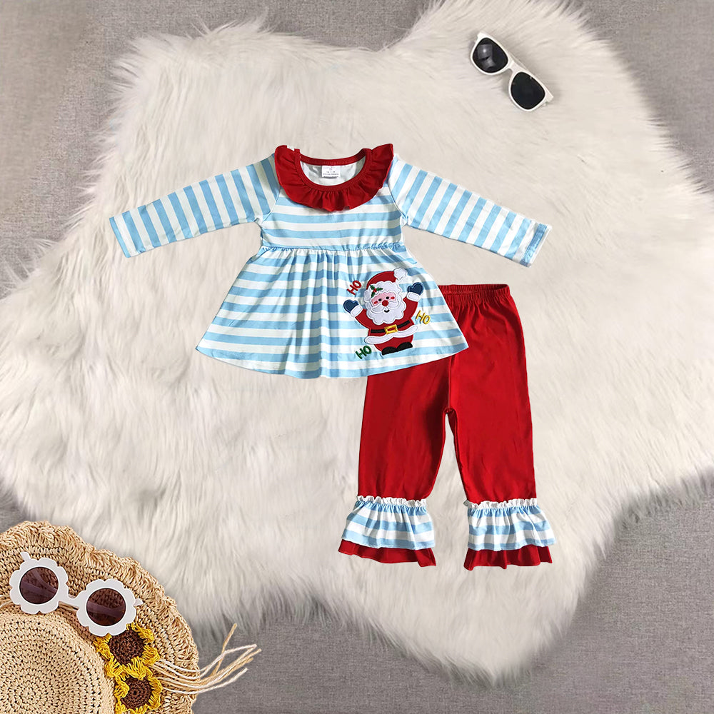 RTS NO MOQ Baby kid Christmas long-sleeved trousers suit & romper