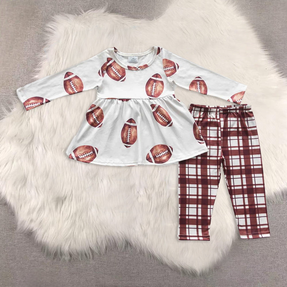 RTS NO MOQ Sibling Baby Girls clothes long sleeve pants Clothes Sets