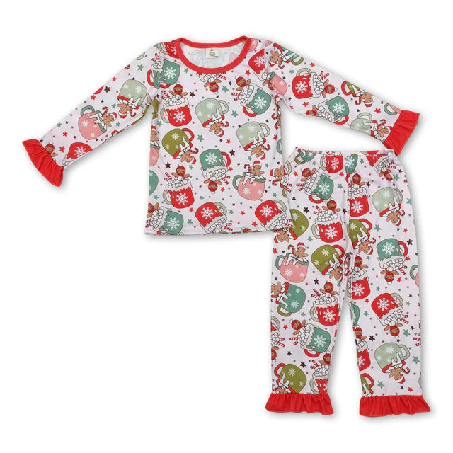 RTS Sibling Baby Boys Girls Christmas Pajamas Sets