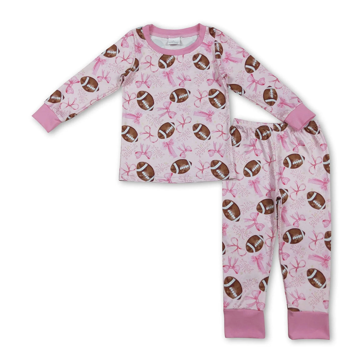 RTS NO MOQ Sibling baby girls clothes modal rugby Long Sleeve Suits and rompers