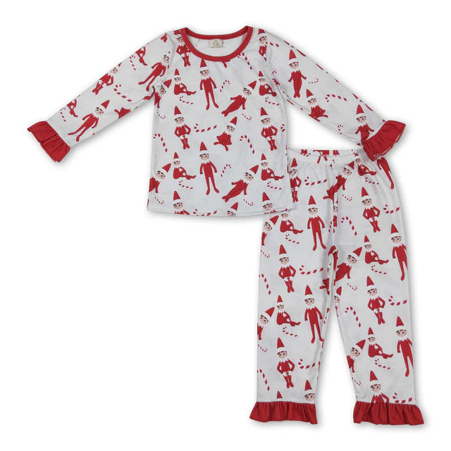 RTS Sibling Baby Boys Girls Christmas Pajamas Sets