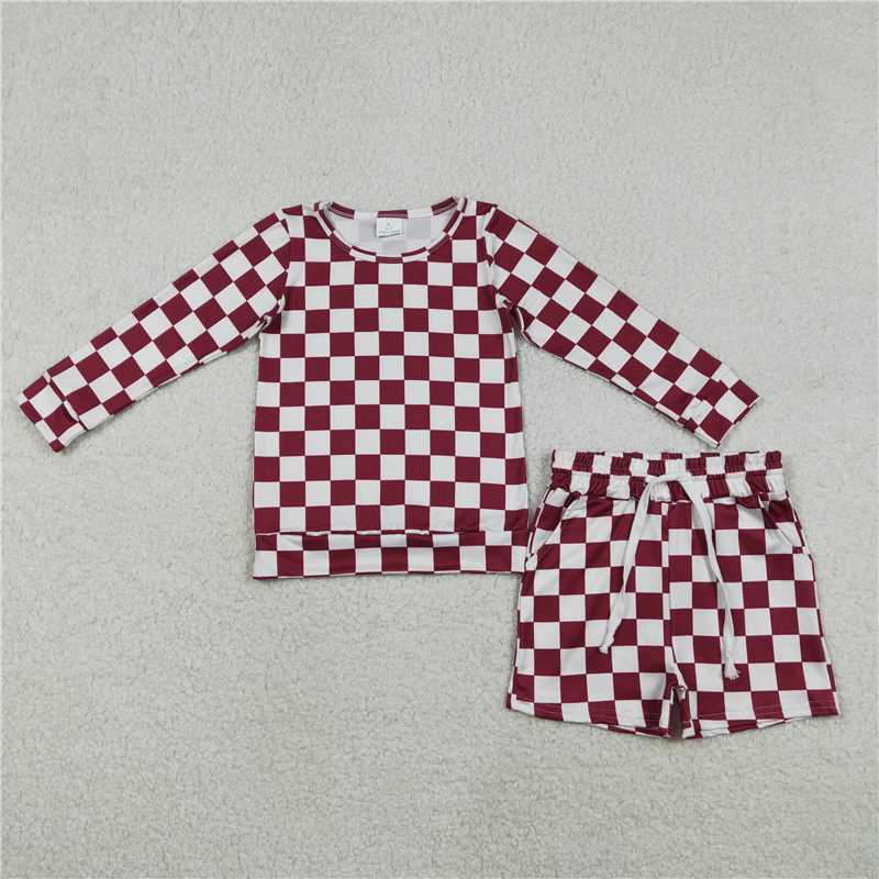 RTS NO MOQ Sibling Baby Girls Long Sleeve Top And Shorts Outfit Set Cute And Comfortable Clothing Set for Infants