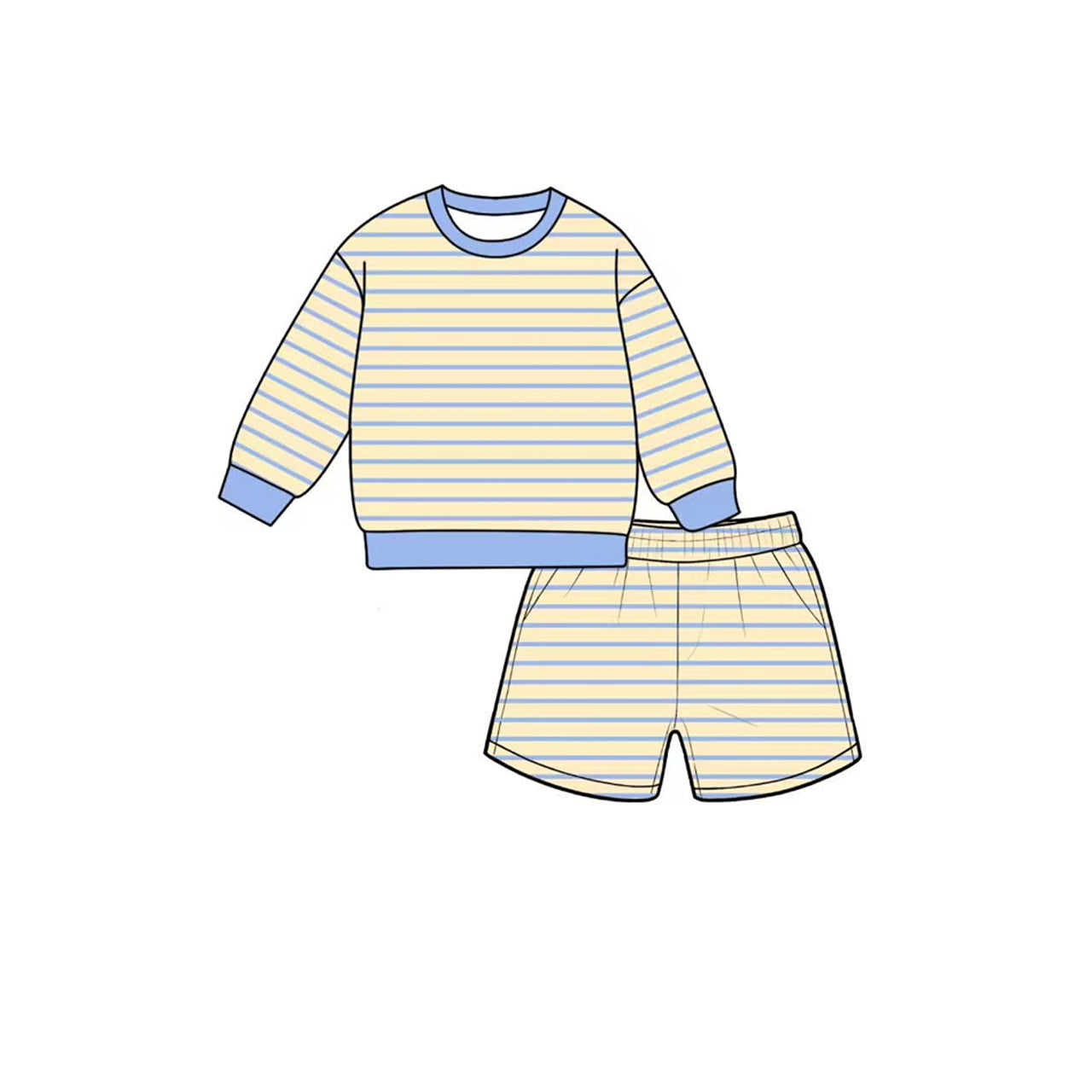 (Preorder new) No moq Baby Girls Crew Neck Short Sleeve Shirt Top And Shorts Yoga Active Sports Clothes Set