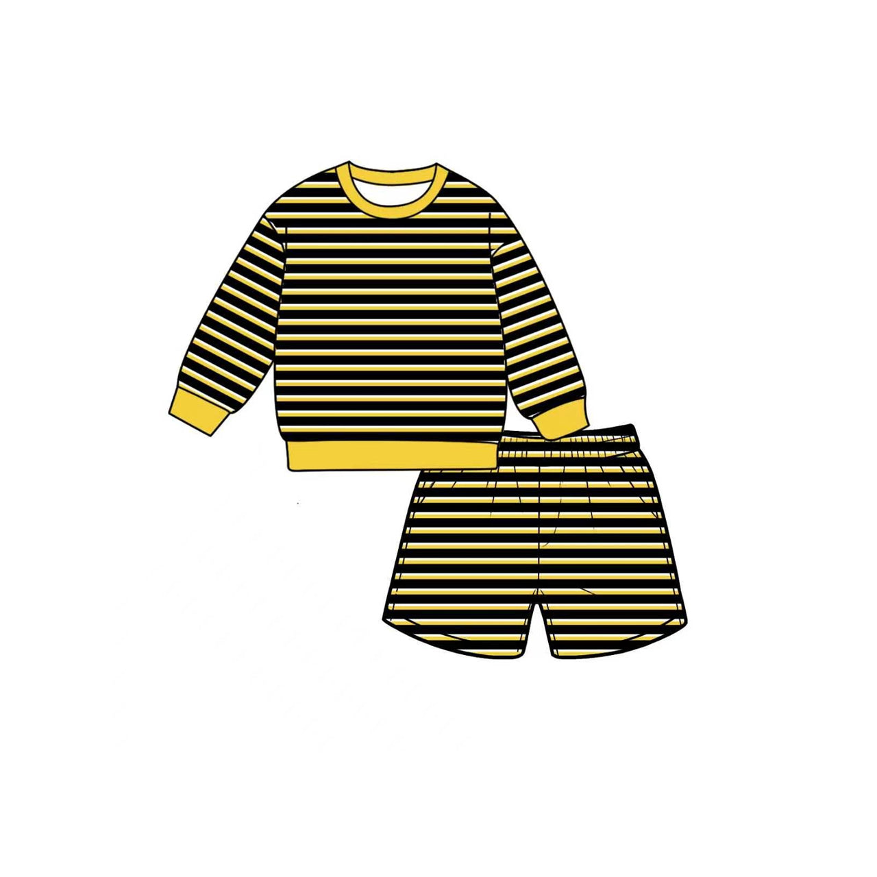 (Preorder new) No moq Baby Girls Crew Neck Short Sleeve Shirt Top And Shorts Yoga Active Sports Clothes Set