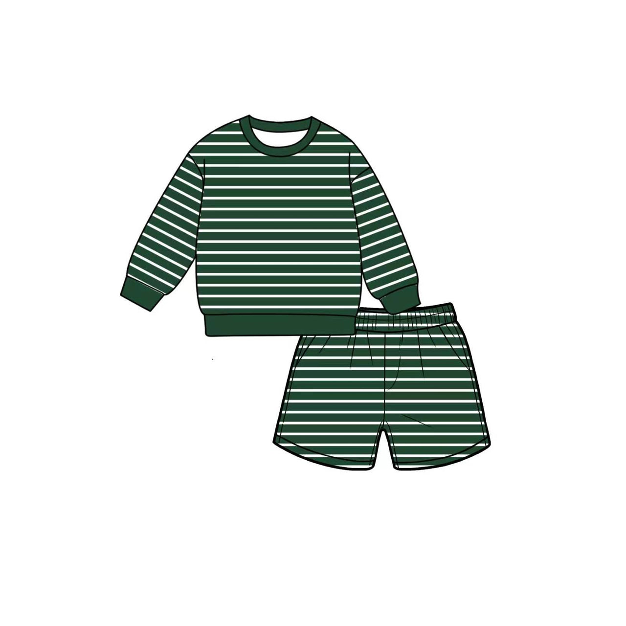 (Preorder new) No moq Baby Girls Crew Neck Short Sleeve Shirt Top And Shorts Yoga Active Sports Clothes Set