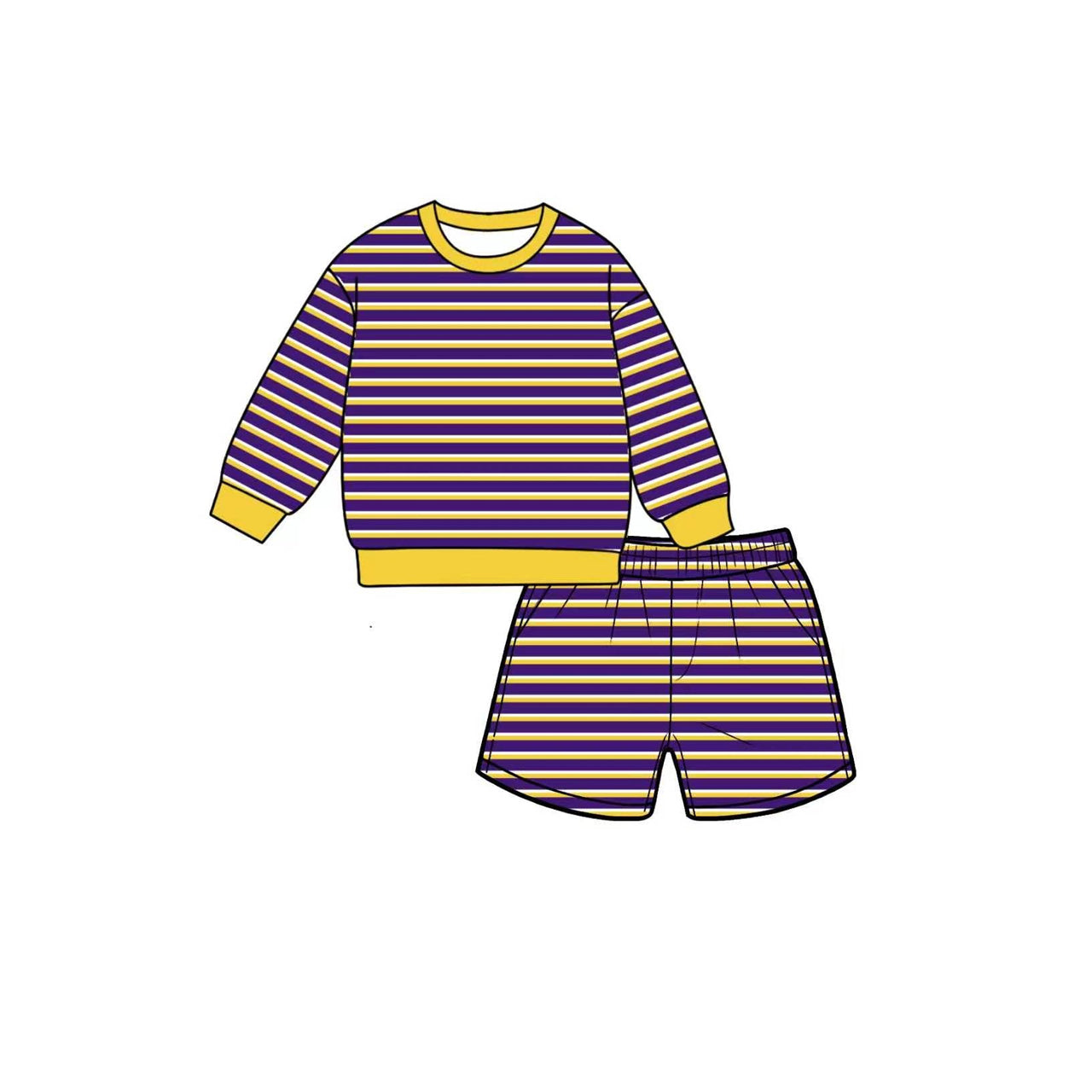 (Preorder new) No moq Baby Girls Crew Neck Short Sleeve Shirt Top And Shorts Yoga Active Sports Clothes Set