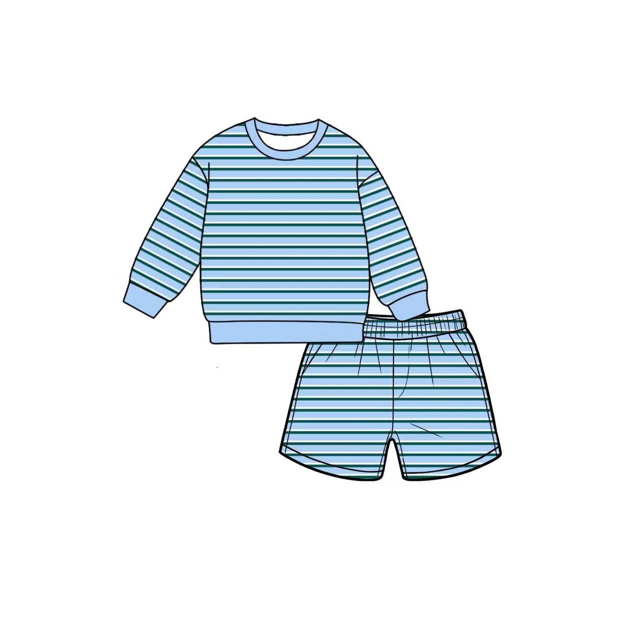 (Preorder new) No moq Baby Girls Crew Neck Short Sleeve Shirt Top And Shorts Yoga Active Sports Clothes Set