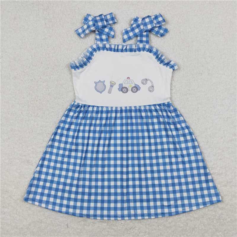 RTS Boys and girls police Short Sleeve Shorts sets dress romper
