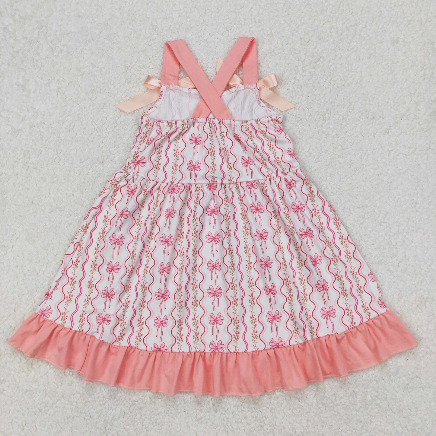 RTS NO MOQ baby Girls Clothes floral short sleeve shorts Sets and romper and dress