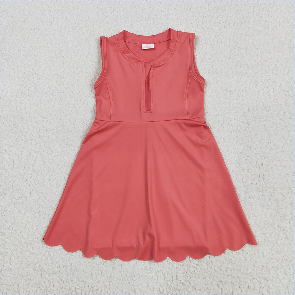 RTS NO MOQ baby girl clothes yoga suspender skirt sets