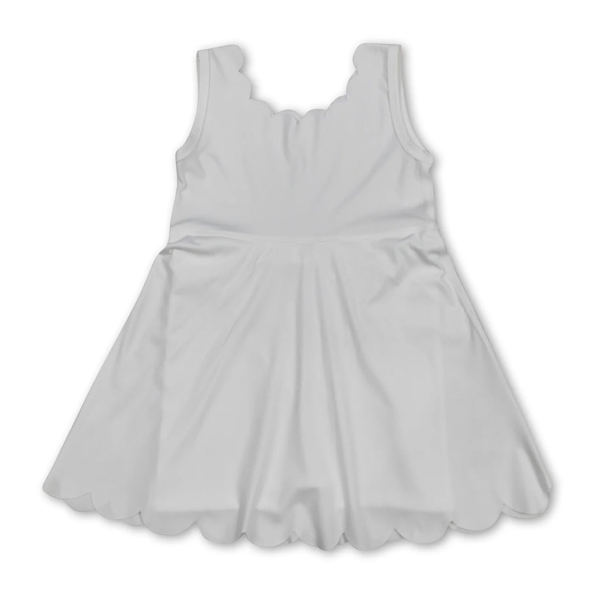RTS NO MOQ Sibling baby girl clothes yoga pure color suspender skirt dress-2
