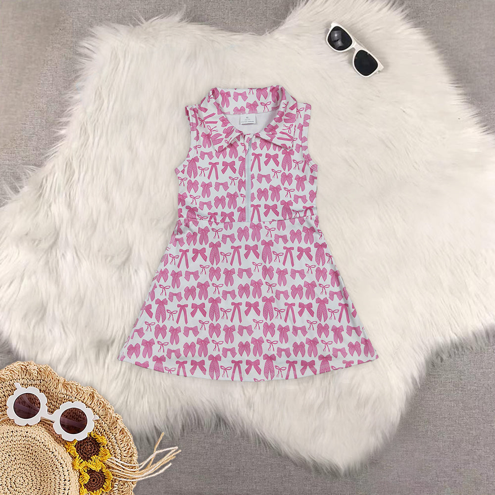 RTS NO MOQ Sibling baby girl clothes yoga suspender skirt sets