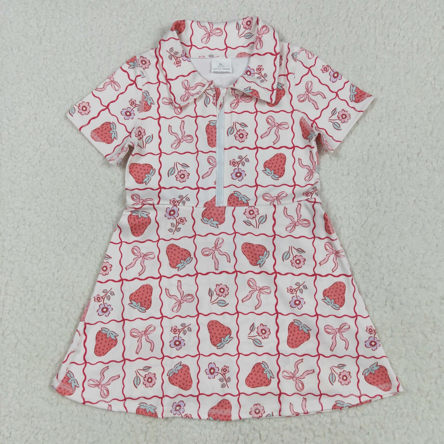 RTS NO MOQ Girls clothes yoga short sleeve Clothes Sets dress