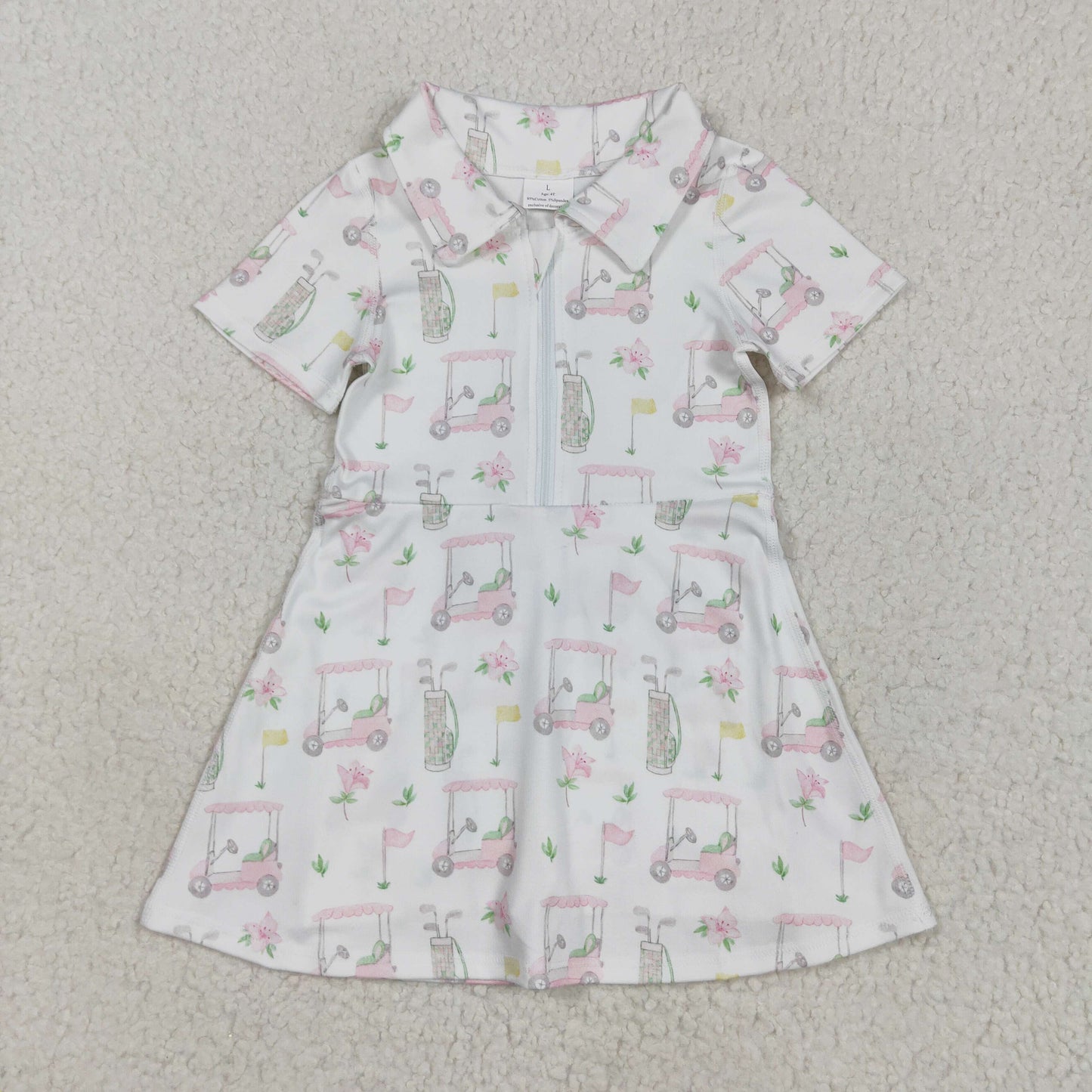 RTS NO MOQ Girls clothes yoga short sleeve Clothes Sets dress