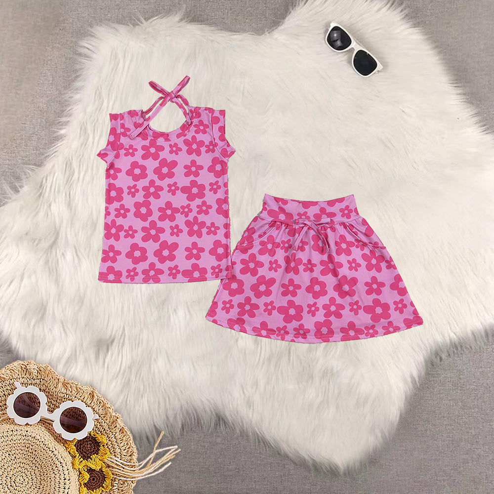RTS Sibling baby girl clothes Short Sleeve Shorts sets