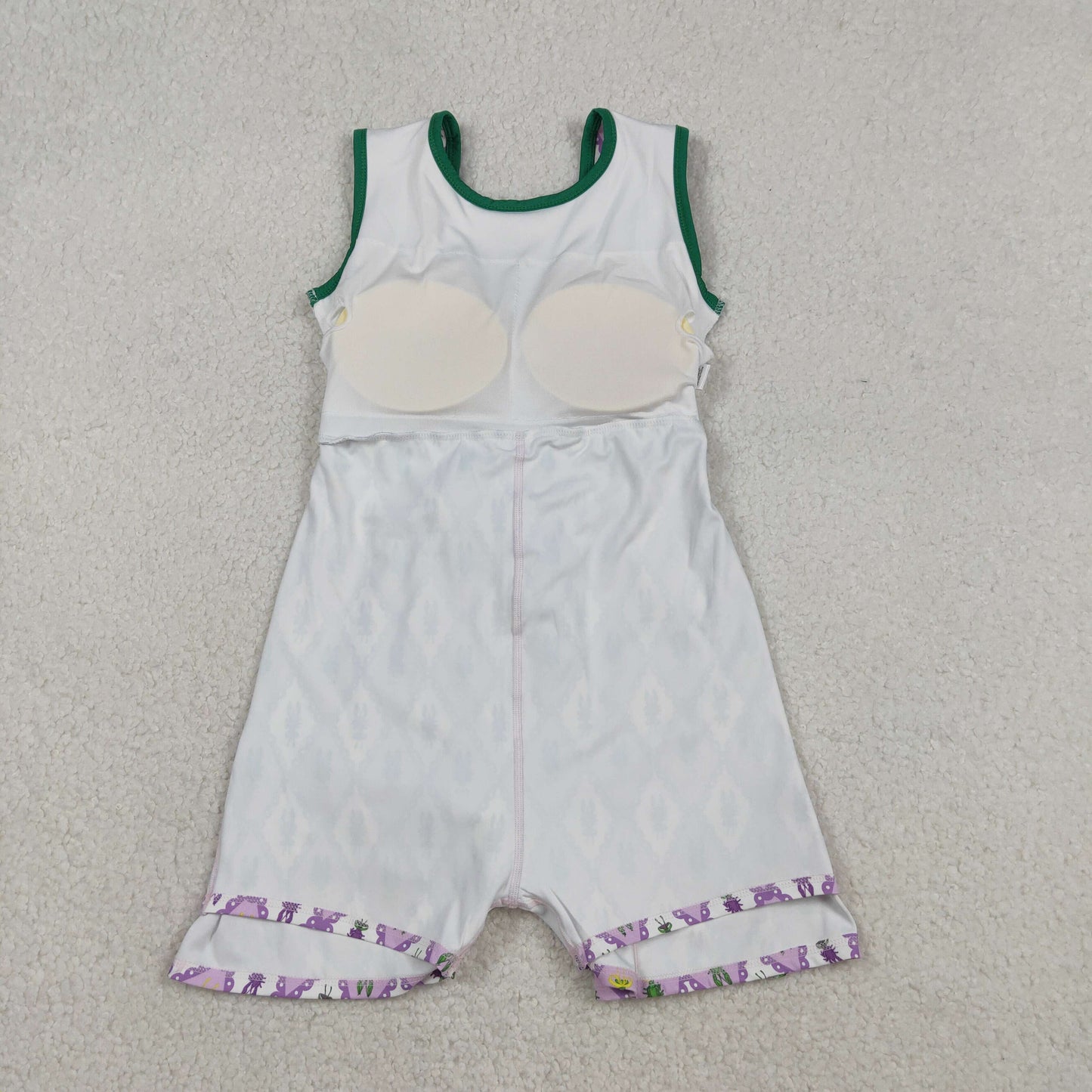 RTS NO MOQ Sibling baby Girls clothes mardi gras yoga sleeveless dresses