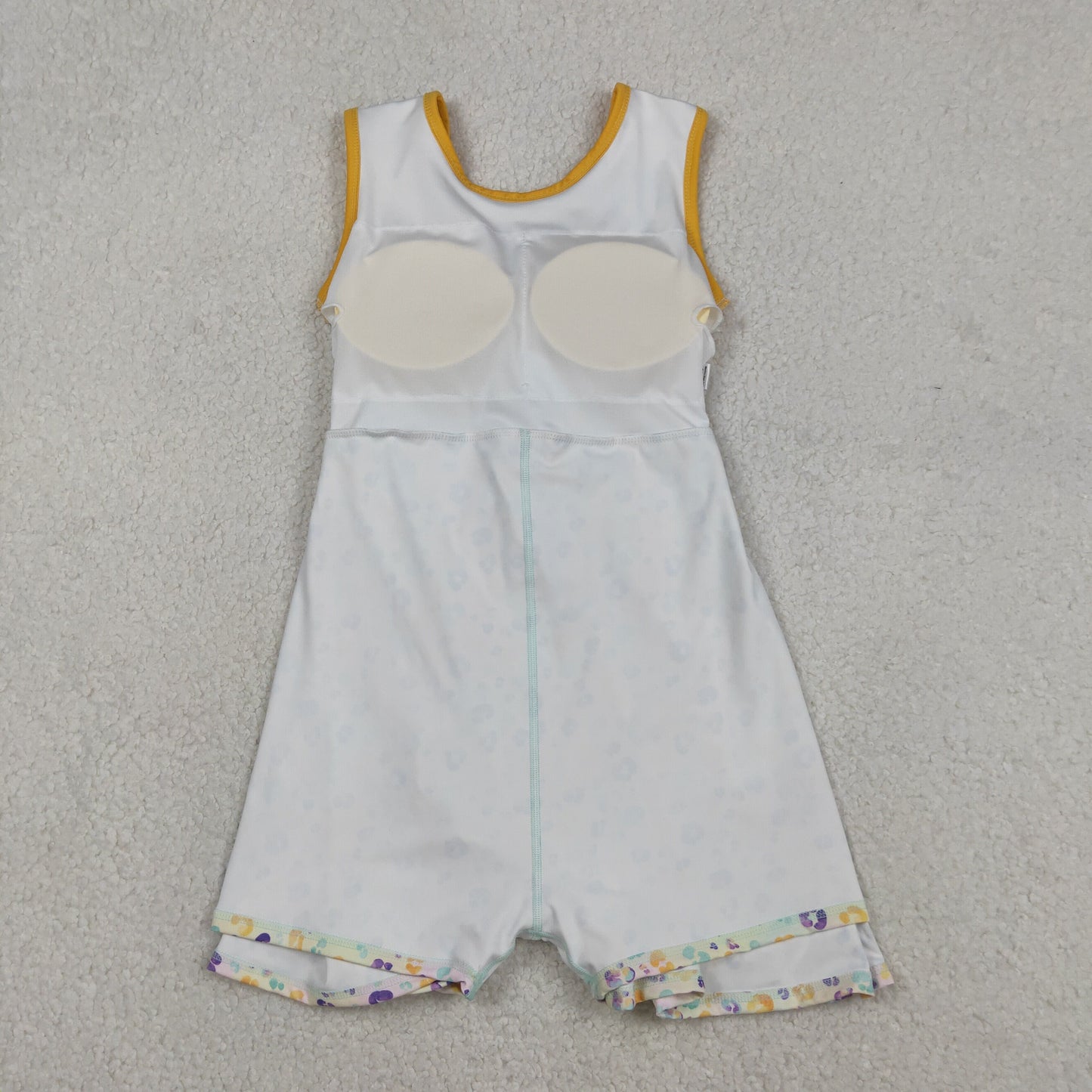RTS NO MOQ Sibling baby Girls clothes mardi gras yoga sleeveless dresses