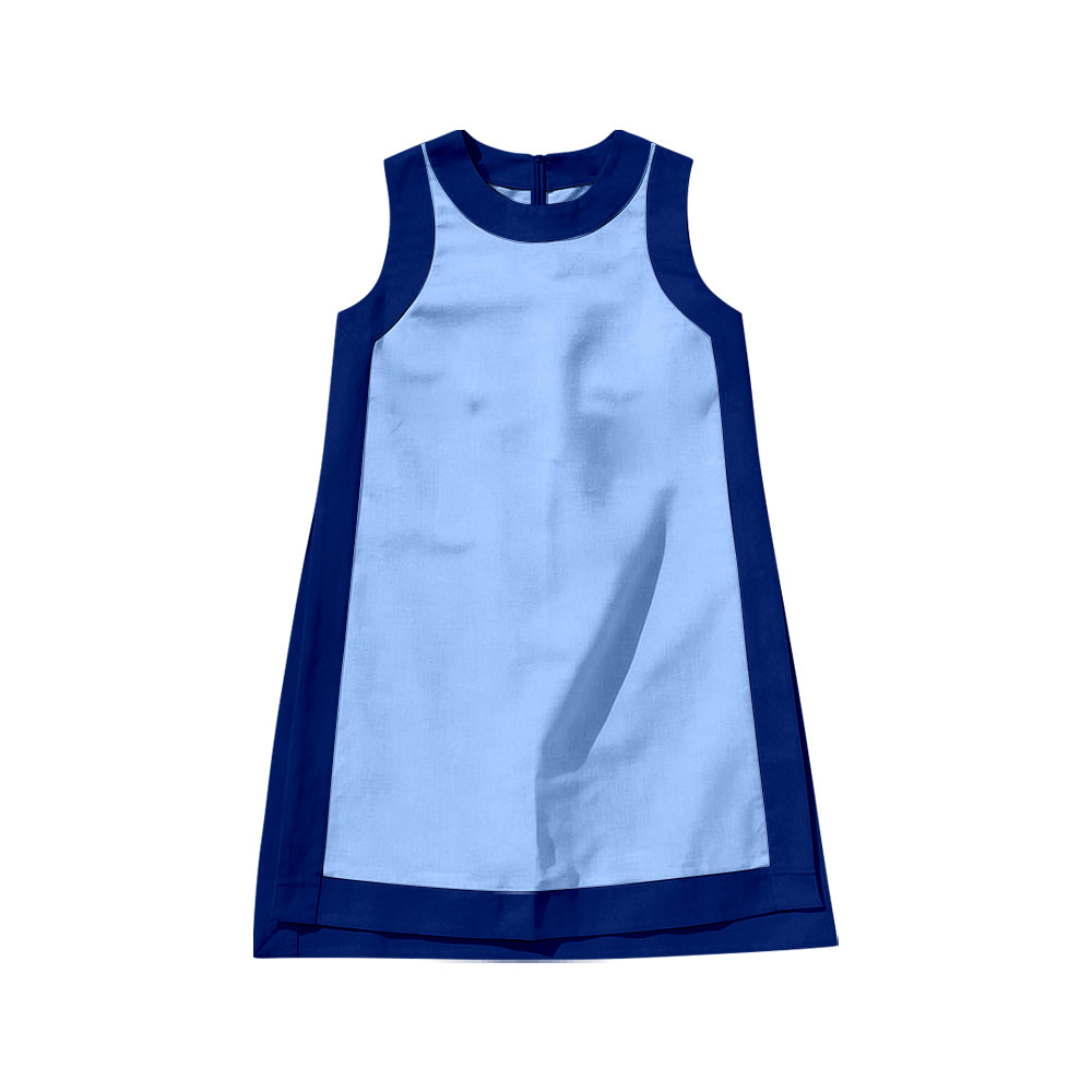 (Pre Order) No moq milk silk Baby Girls White Maroon Sleeveless Yoga Active Knee Length Dress