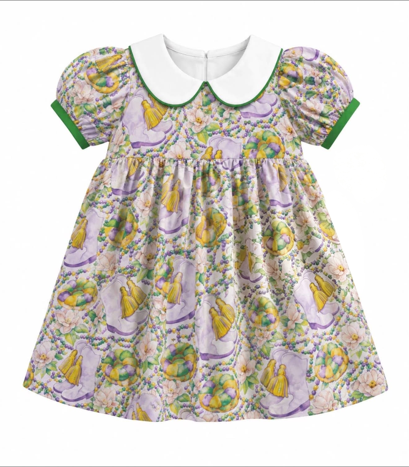 (Preorder new) No moq Baby Girls Heart Stripe Short Sleeve Knee Length Dress Rompers