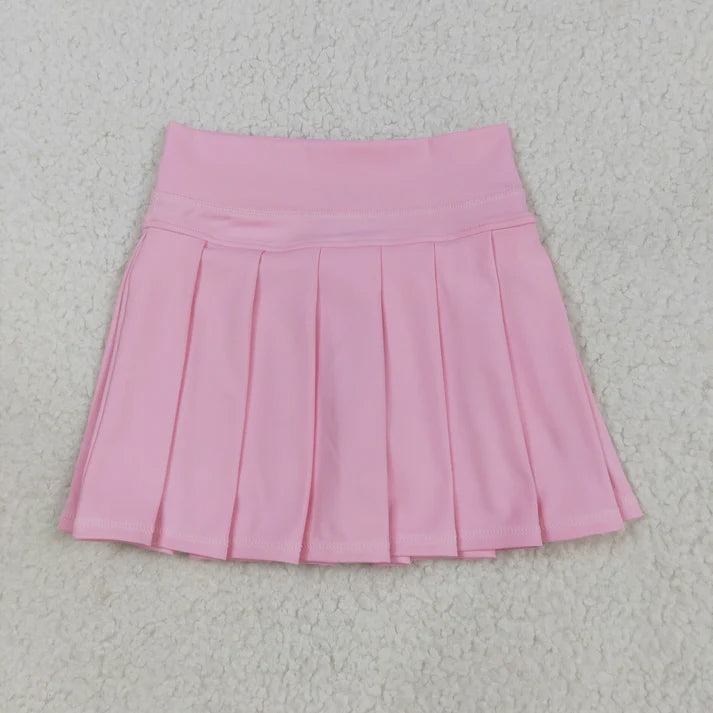 RTS Sibling baby girls clothes yoga solid color summer shorts skirts