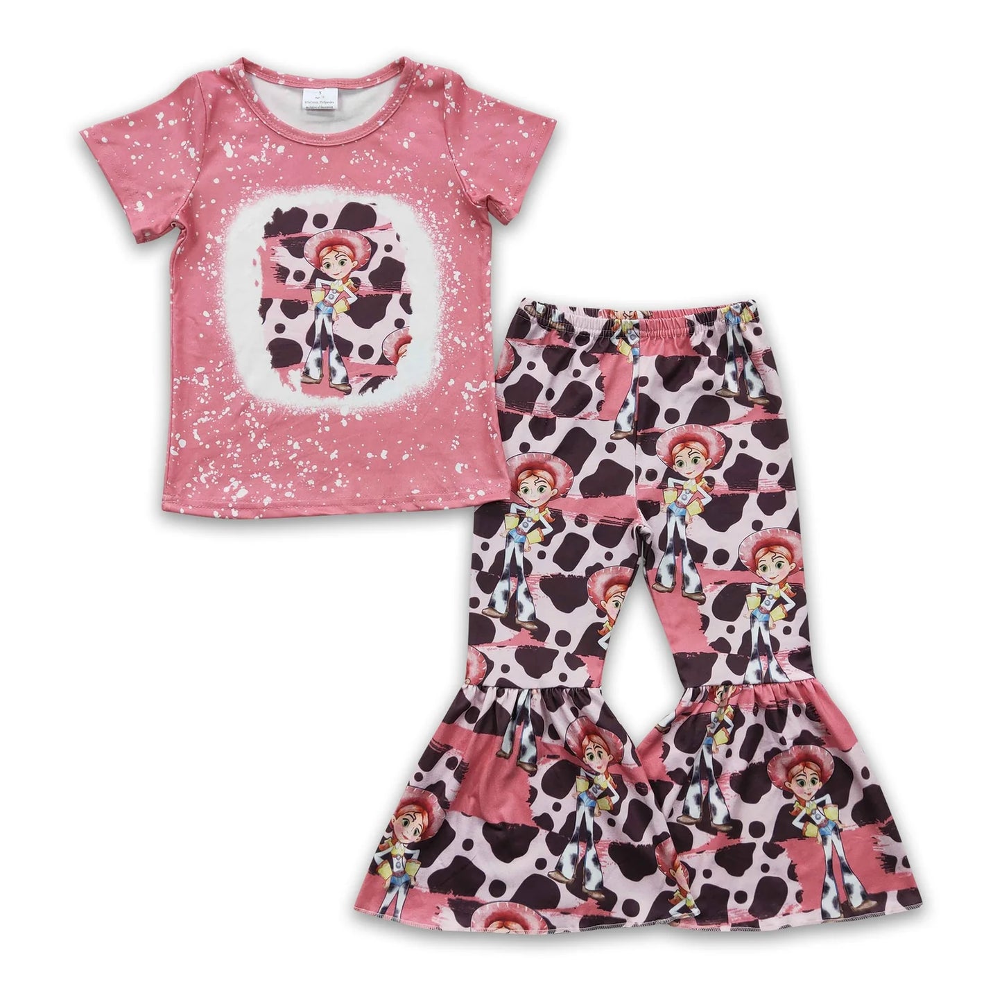 RTS NO MOQ Sibling milk silk Cute Clothes Baby Boys Short Sleeve Top and Pants Clothing Set