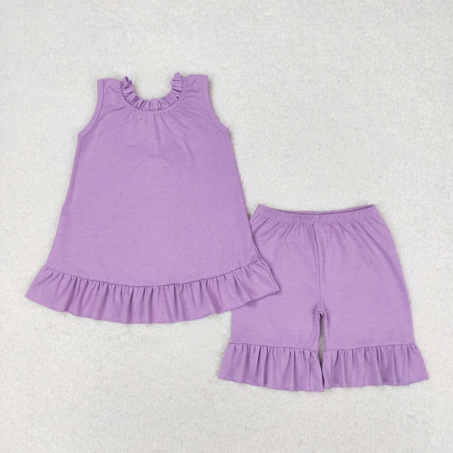 RTS NO MOQ baby girls clothes bow short sleeve Clothes Sets