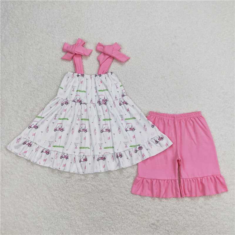 RTS NO MOQ baby girls clothes short sleeve Rompers Clothes Sets