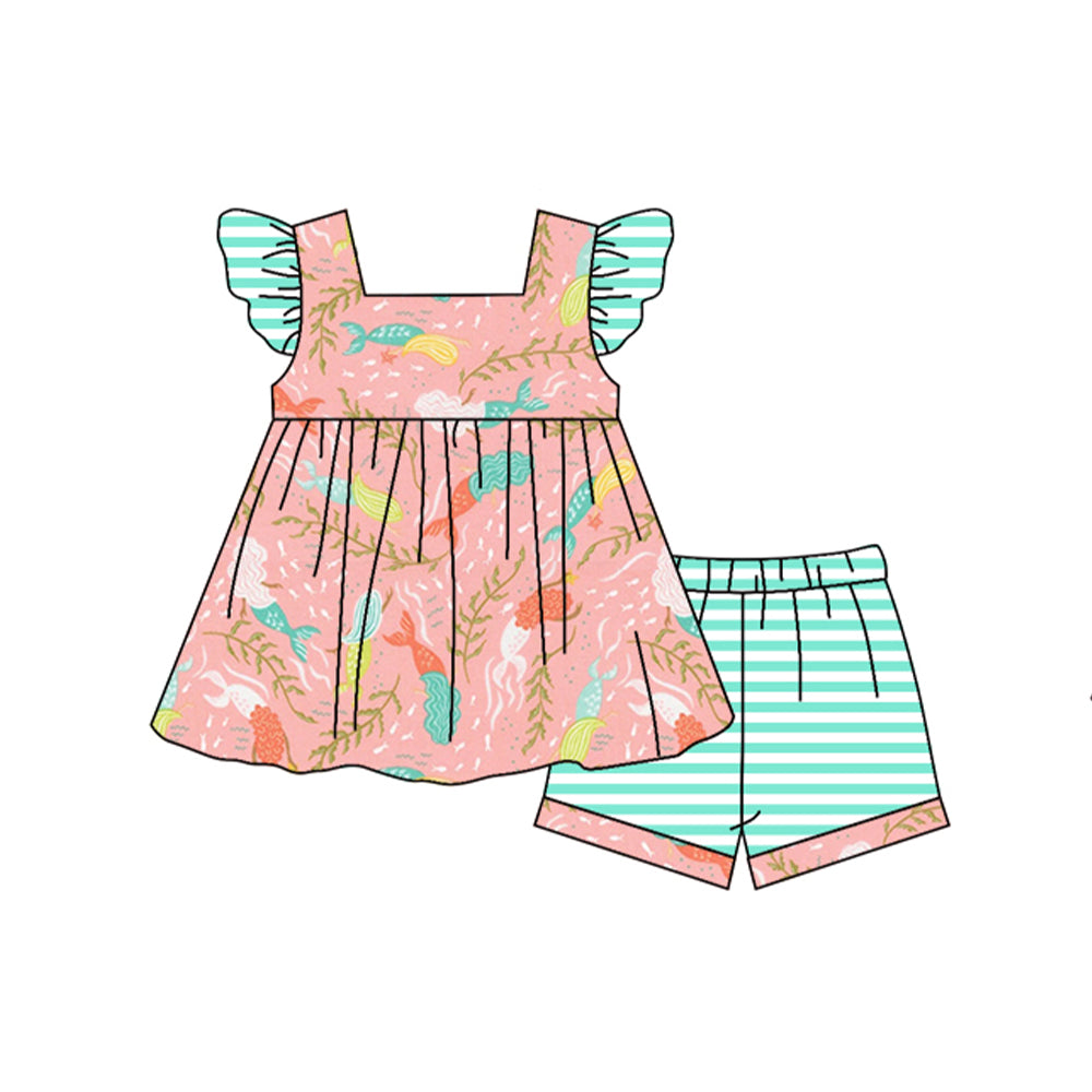 GSSO0958 pre-order baby girl clothes toddler girl summer outfit