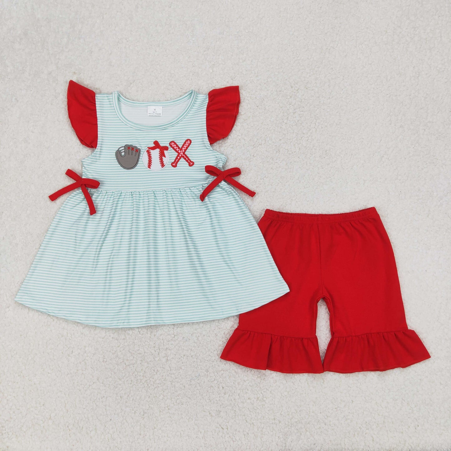 RTS NO MOQ baby boys clothes embroidery short sleeve Rompers Clothes Sets