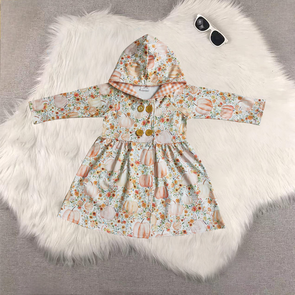 RTS NO MOQ Sibling baby girl clothes Alpine cow hooded long-sleeved jackets