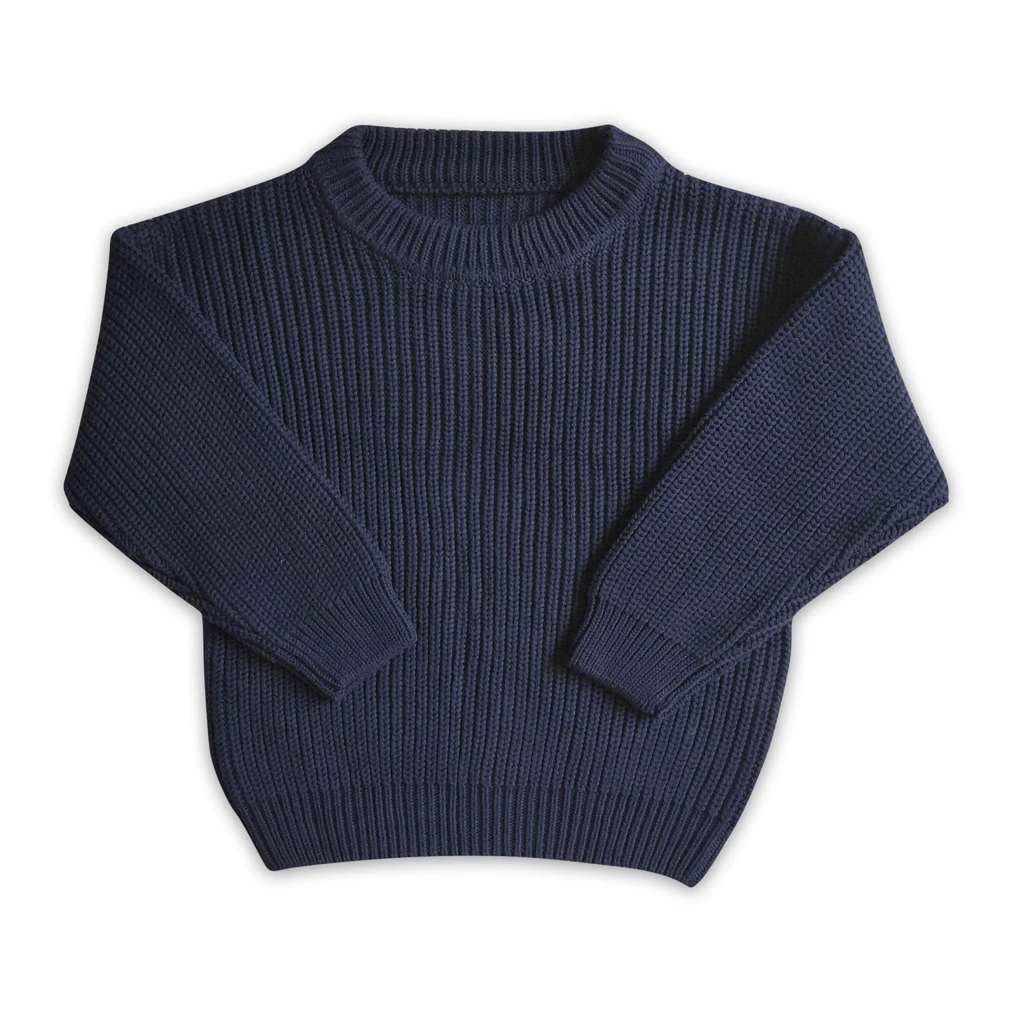 RTS NO MOQ Sibling cotton Baby Girls Solid Color Knit Long Sleeve Pullover Sweater Autumn Warm Daily Fall Top