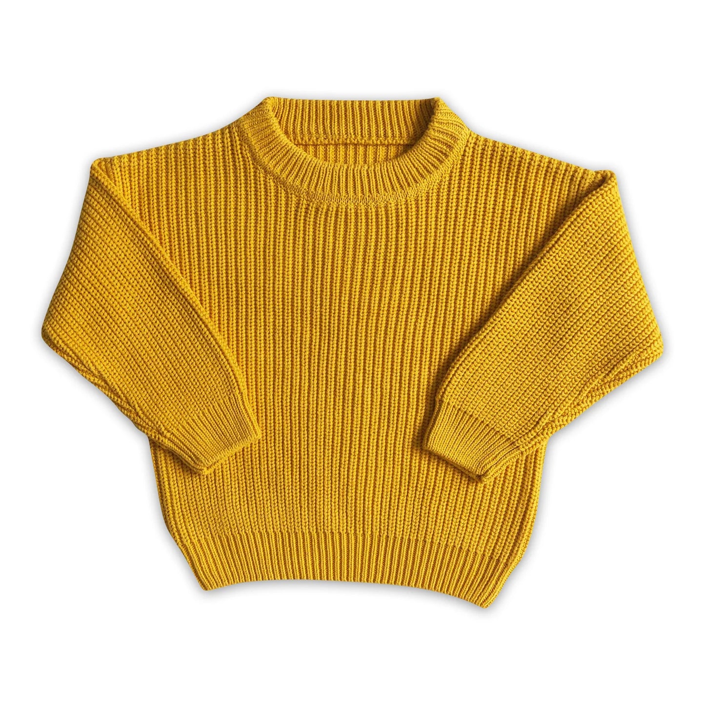 RTS NO MOQ Sibling Sweater Toddler Girls Solid Long Sleeve Sweater Fall Autumn Daily Pullover Top