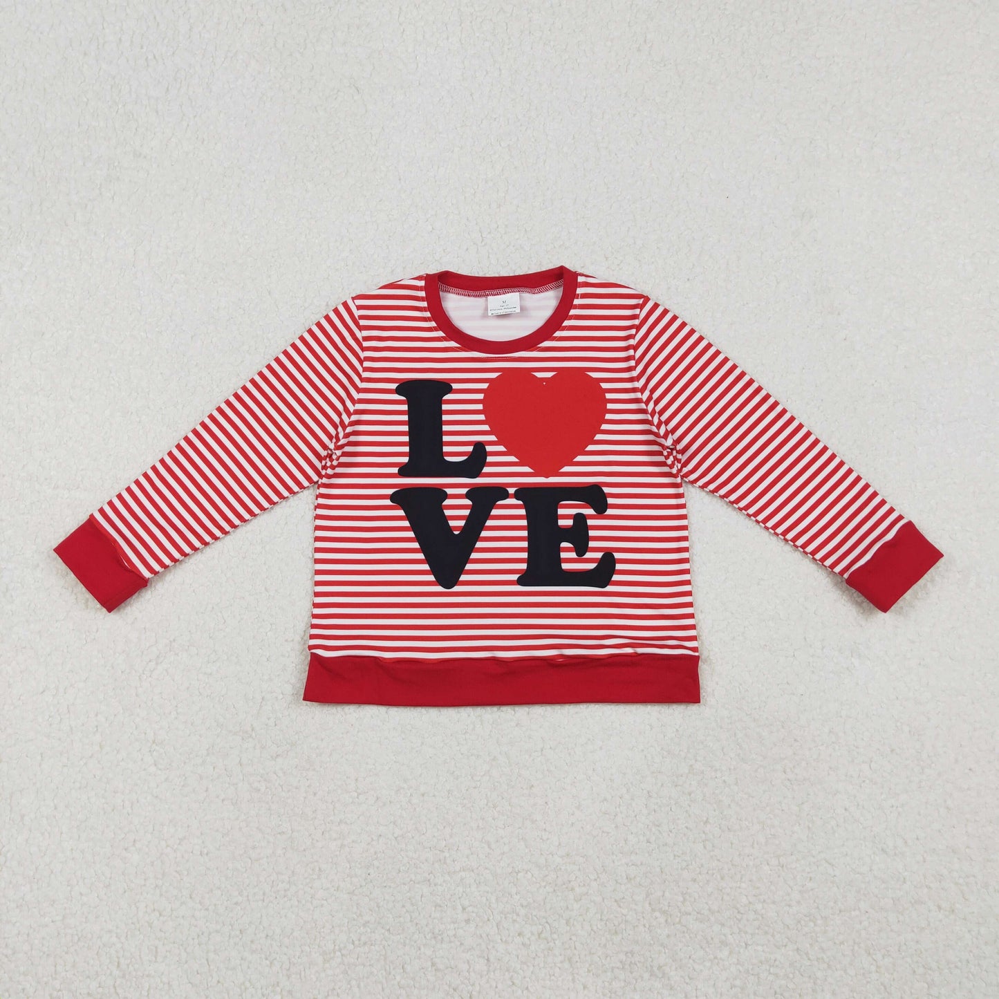 12/18m-7/8t RTS NO MOQ Sibling Baby Girls clothes LOVE long sleeve pants sets and top and jeans pants