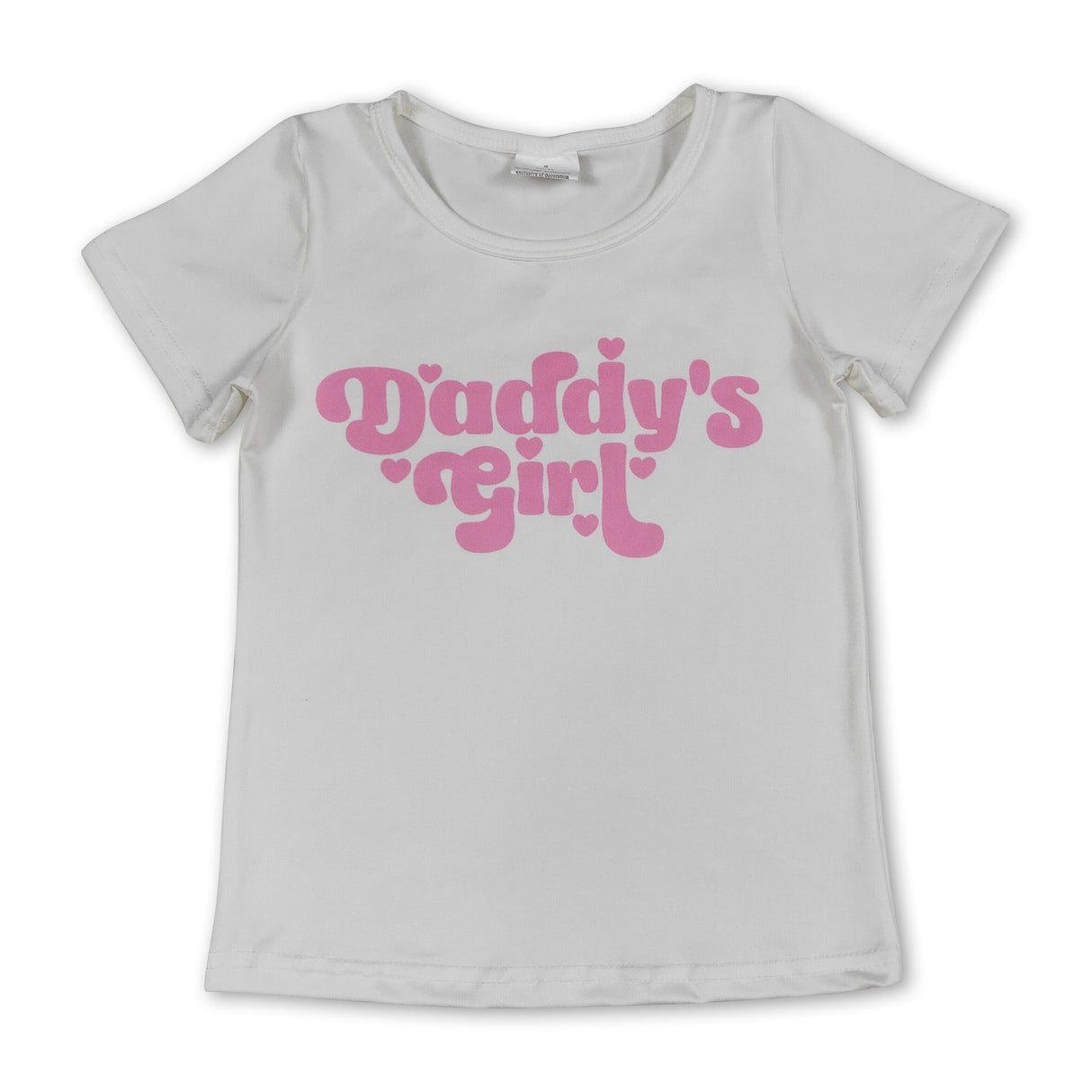 RTS NO MOQ milk silk GT1566+P0367 Baby Mama&Dad's Girl Hearts Top Checked Camo Flare Pants Clothes Sets T-shirts Pants（副本）