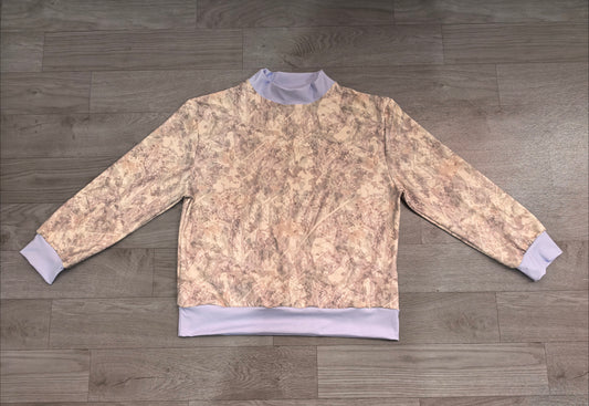 (Sample) No moq yoga fabric GT1882 Yoga Adult Women High Neck Camo Yoga Long Sleeve Tee Shirts Top Casual Daily Wear Top