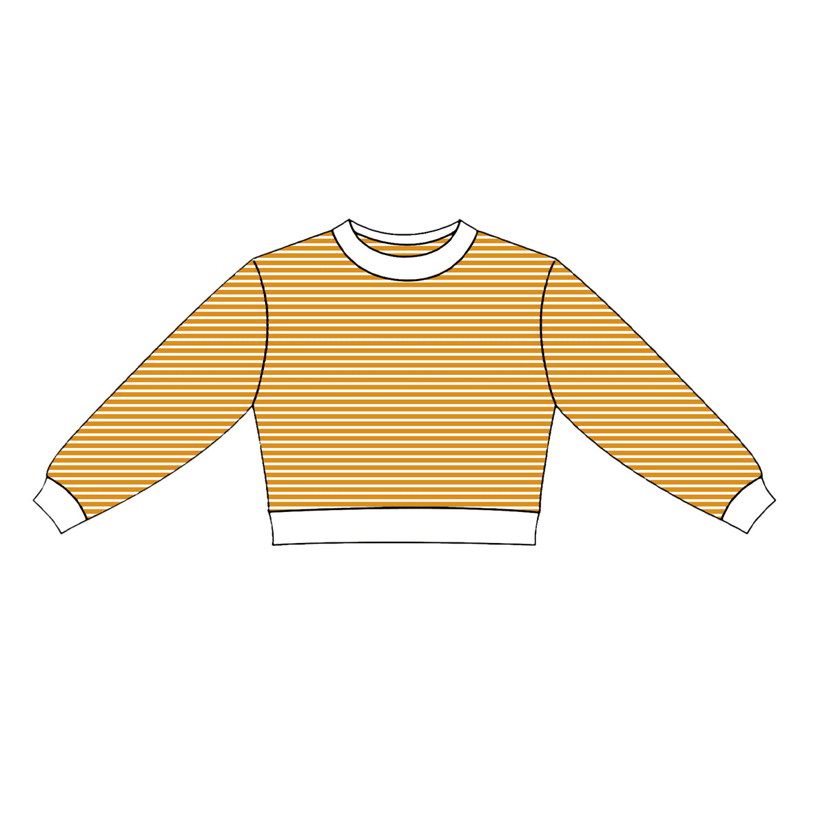 (Preorder new) No moq Yoga Baby Girls Stripe Long Sleeve Yoga Active Shirts Top