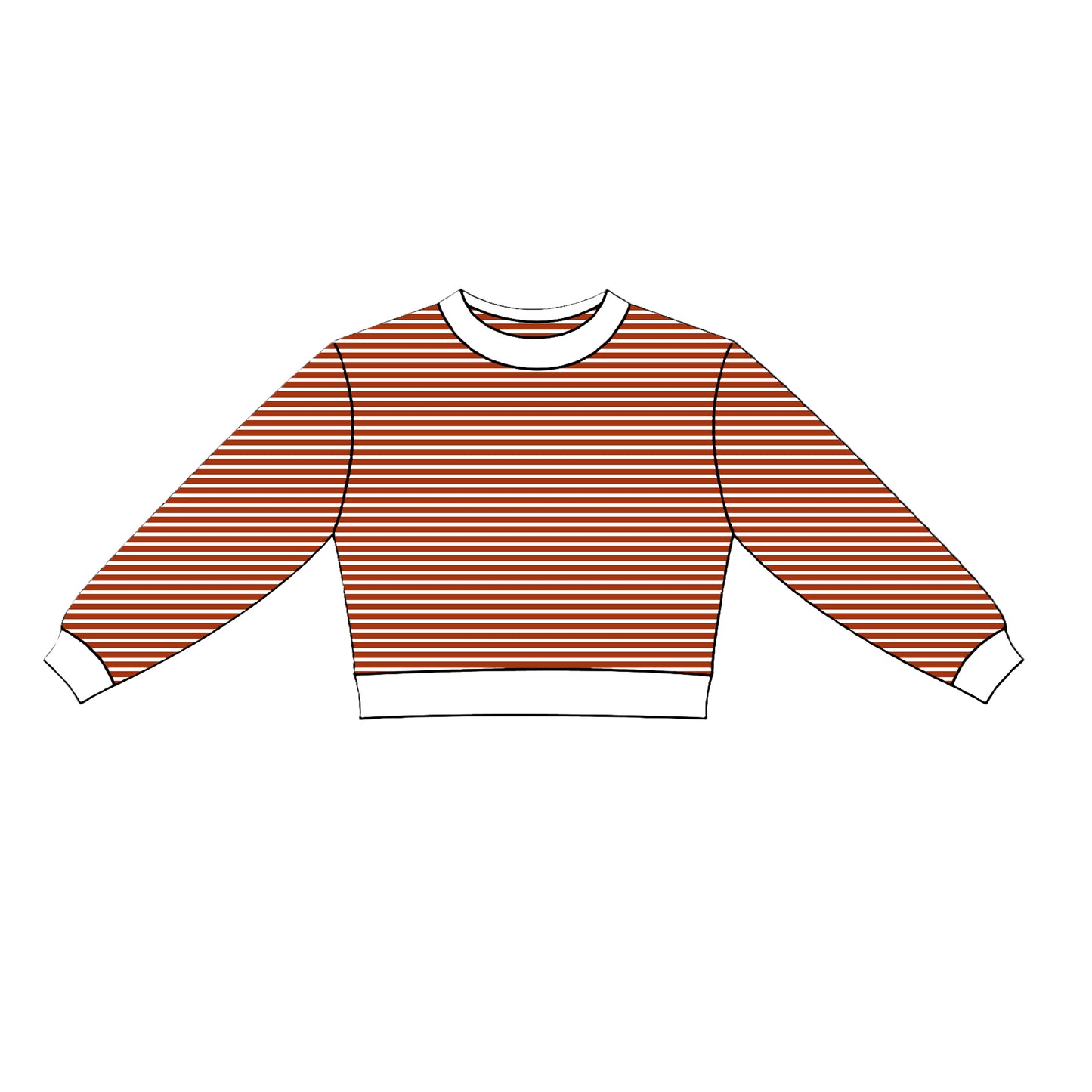 (Preorder new) No moq Yoga Baby Girls Stripe Long Sleeve Yoga Active Shirts Top