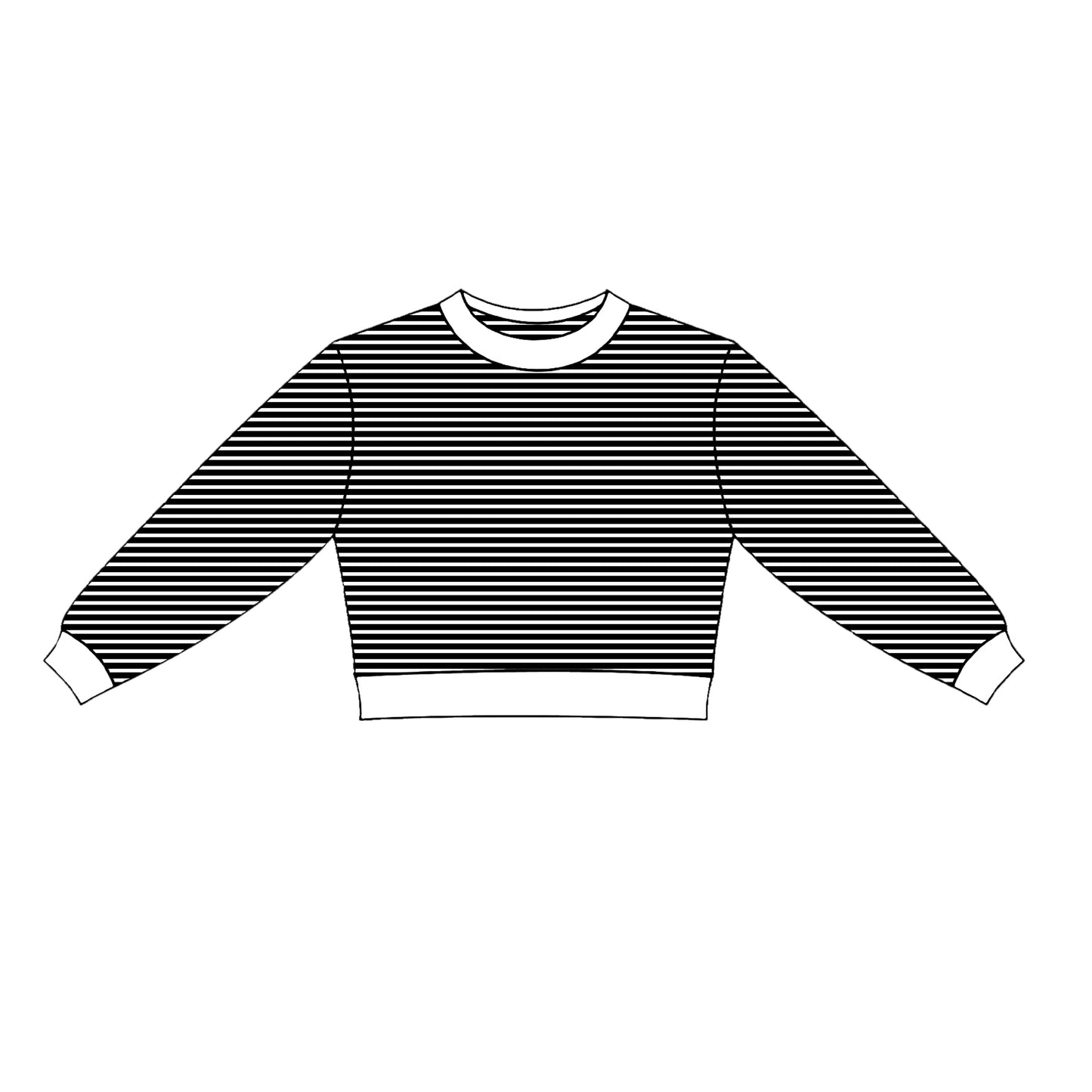 (Preorder new) No moq Yoga Baby Girls Stripe Long Sleeve Yoga Active Shirts Top