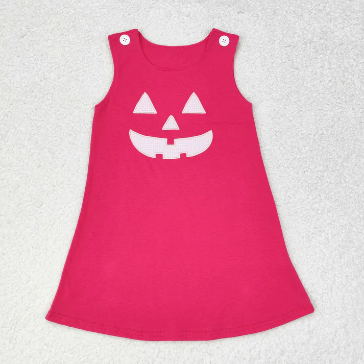 RTS NO MOQ Halloween Ghost Face Embroidery Sibling Halloween Matching Clothes
