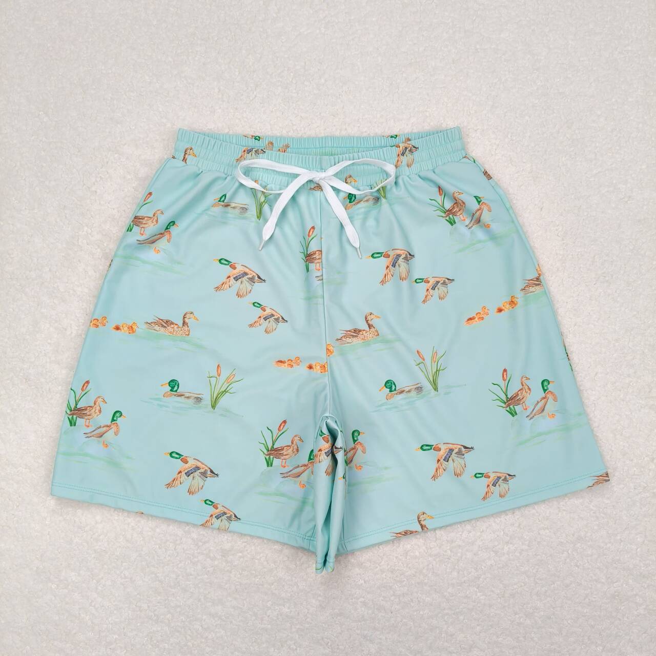 duck light green swimming trunks with kids shorts swim