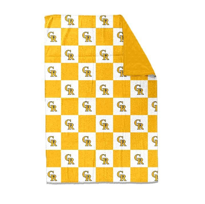 custom moq 5 mix size KABR0102 Baby Kids Checked Team Blanket