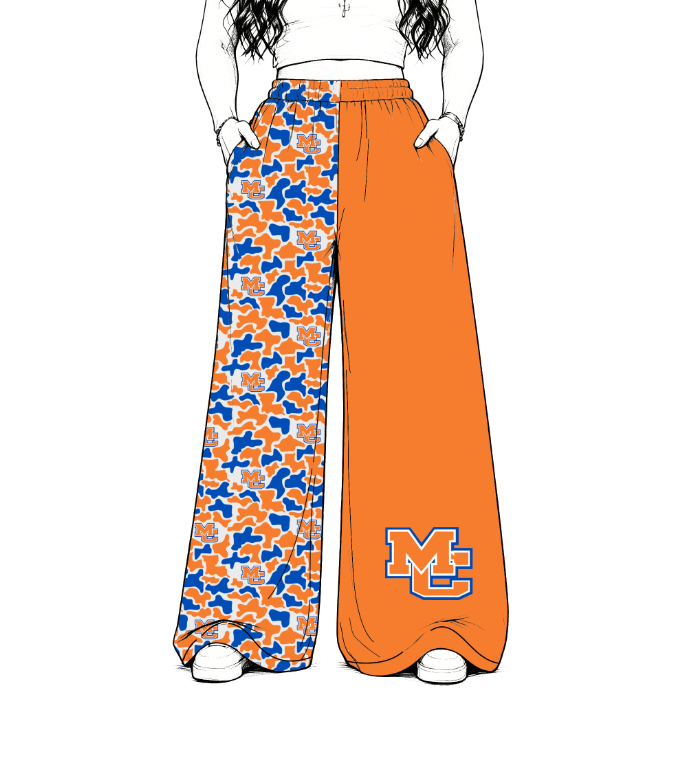 custom moq 5 mix size LEPR0102 Baby Orange Leopard Camouflage Team Long Pants And Summer Shorts