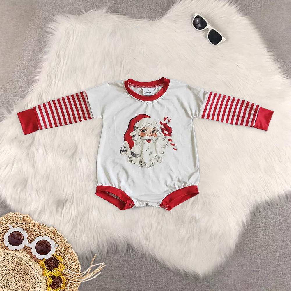 RTS NO MOQ Baby boy clothes Christmas long Sleeve Romper Mixed Sizes