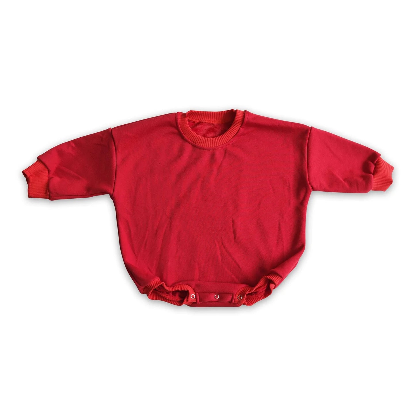 RTS NO MOQ Sibling cotton Baby Girls Solid Color Long Sleeve Casual Winter Romper Sweater