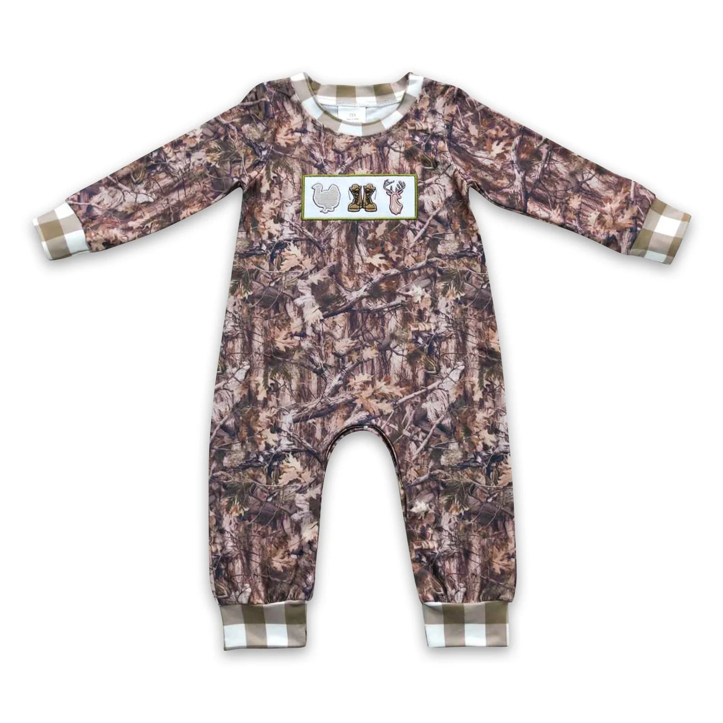 RTS NO MOQ Sibling milk silk Baby Boys Cute Cute Fall Thanksgiving Turkey Print Rompers Holiday Daily Outfit