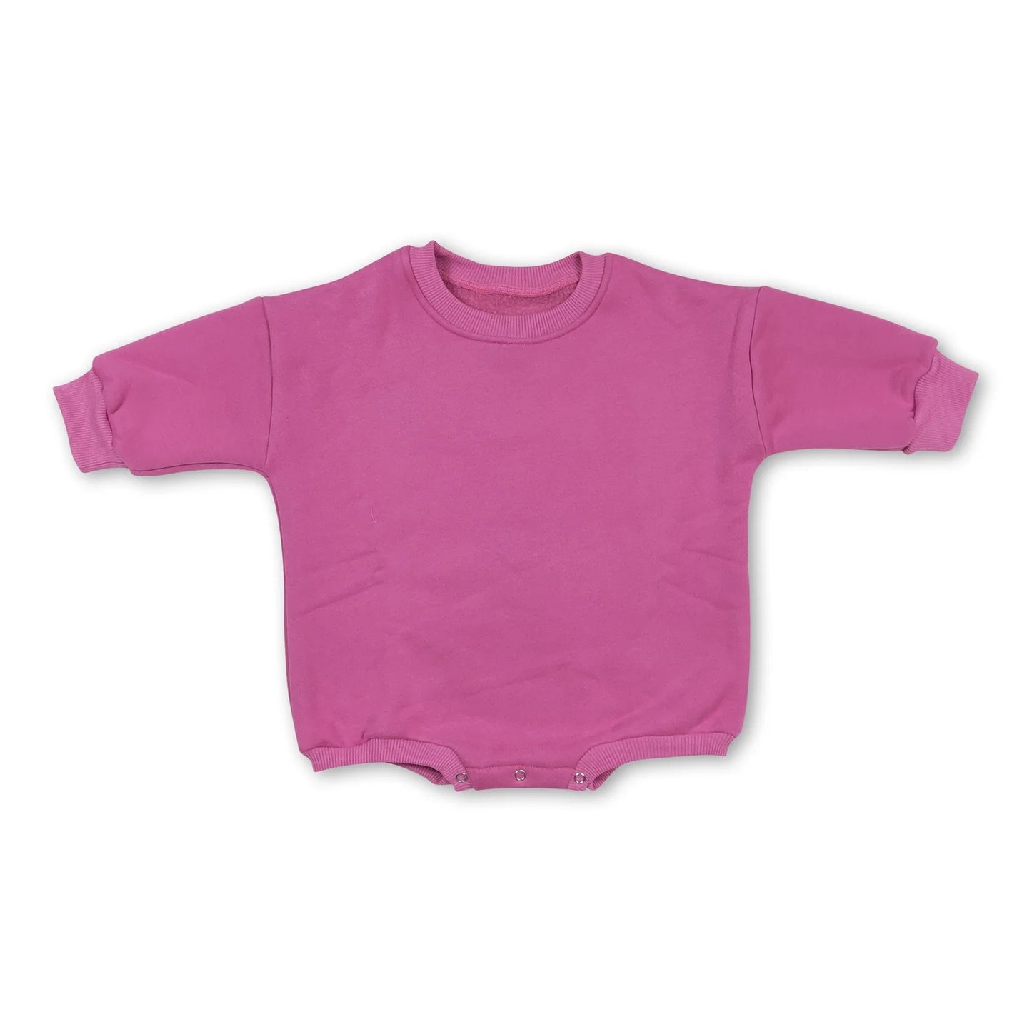 RTS NO MOQ Sibling cotton Baby Girls Solid Color Long Sleeve Casual Winter Romper Sweater