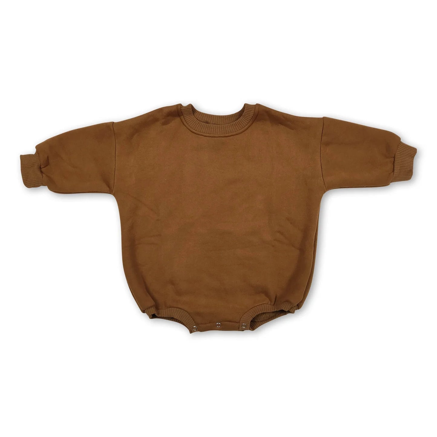 RTS NO MOQ Sibling cotton Baby Girls Solid Color Long Sleeve Casual Winter Romper Sweater