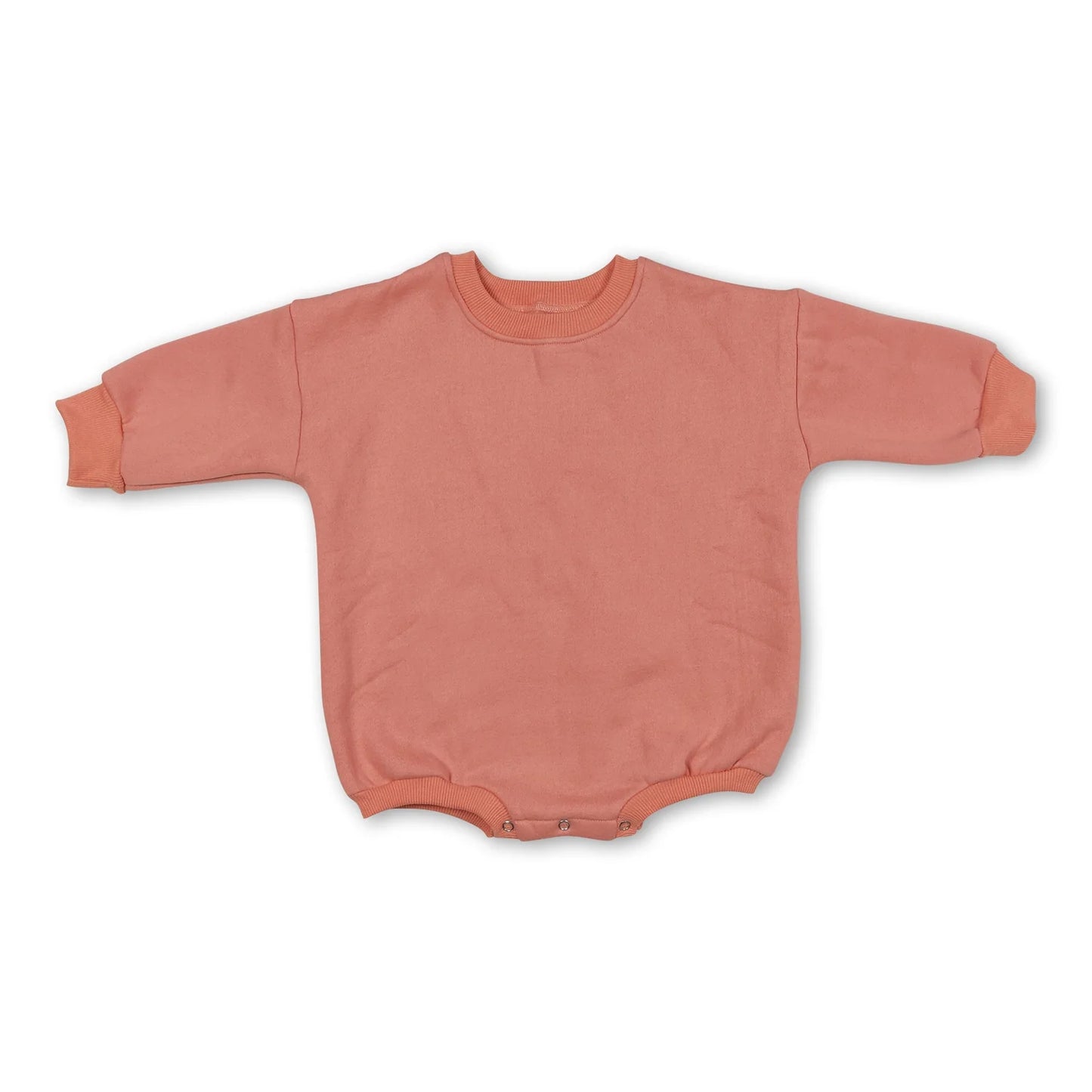RTS NO MOQ Sibling cotton Baby Girls Solid Color Long Sleeve Casual Winter Sweater Romper