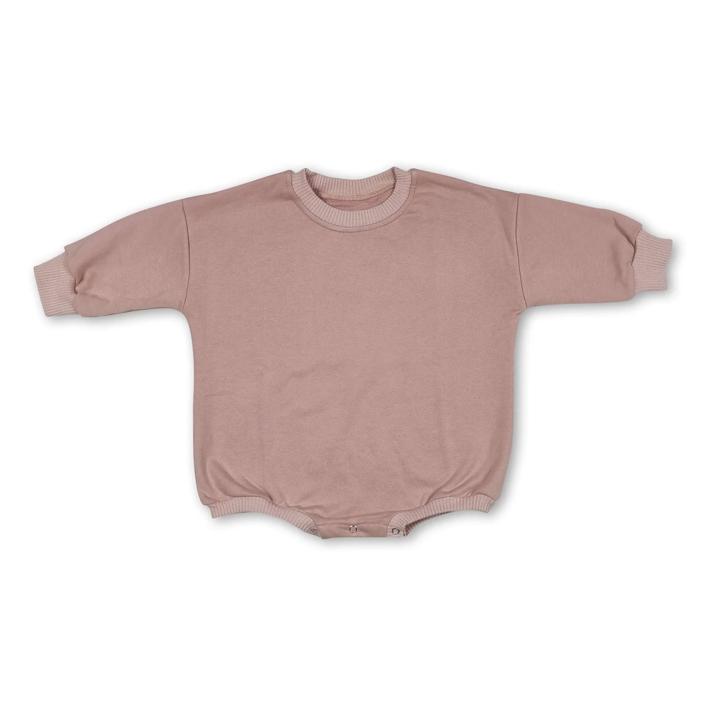RTS NO MOQ Sibling cotton Baby Girls Solid Color Long Sleeve Casual Winter Sweater Romper